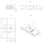 Foto van Plafondunit Novy Pureline Compact 6821
