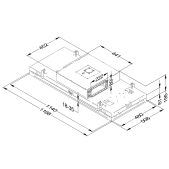 Foto van Plafondunit Novy Pureline Pro Compact 6921