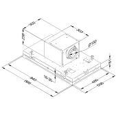 Foto van Plafondunit Novy Pureline Pro 6932