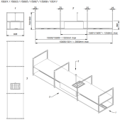 Foto van Eilandschouwkap Novy Pureline Frame 2 recirculatie 15001