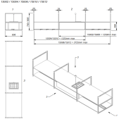Foto van Eilandschouwkap Novy Pureline Frame 2 recirculatie 15002