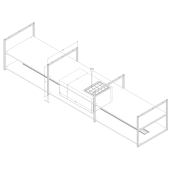 Foto van Eilandschouwkap Novy Pureline Frame 4 recirculatie 15005