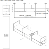 Foto van Eilandschouwkap Novy Pureline Frame 2 recirculatie 15007