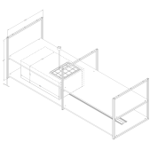 Foto van Eilandschouwkap Novy Pureline Frame 3 recirculatie 15009