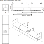 Foto van Eilandschouwkap Novy Pureline Frame 4 recirculatie 15011