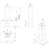 Foto van Wandschouwkap Flatline Novy 7602