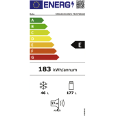 Foto van Koel-vriescombinatie Beko RDSA240K40WN