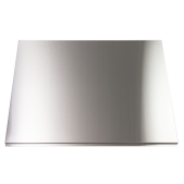 Foto van RVS achterwand -90 cm- Etna AW9075RVS