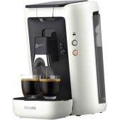 Foto van Koffiepadautomaat Philips Square White CSA260/10
