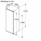 Foto van Inbouwkoelkast Siemens KI82LVFE0 iQ300