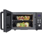 Foto van Magnetron Severin MW7763 -zwart/RVS-