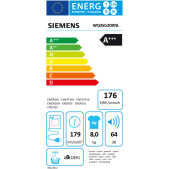 Foto van Warmtepompdroger Siemens WQ35G2DXNL iQ500 Silver inox