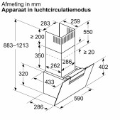 Foto van Wandschouwkap headroom-design Siemens LC67KFN60 iQ300