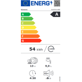 Foto van Volledig geïntegreerde vaatwasser Siemens SX65EX14BE iQ500