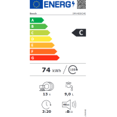 Foto van Volledig geïntegreerde vaatwasser Bosch SMV4EBX34E Serie 4