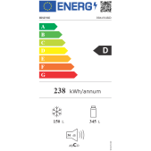 Foto van Koel-vriescombinatie Hisense RB645N4BID
