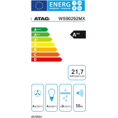 Foto van Wandschouwkap ATAG WS90292MX