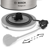Foto van Waterkoker Bosch TWK4P440 -RVS-
