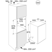 Foto van Inbouw vrieskast ATAG KD65088C