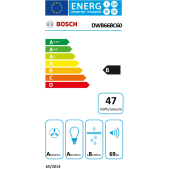 Foto van Wandschouwkap Bosch DWB66BC60 Serie 2