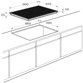 Foto van Inductiekookplaat Pelgrim IK5094F