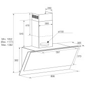 Foto van Wandschouwkap headroom-design Etna AD890ZT