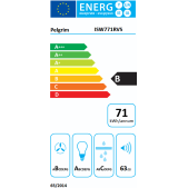 Foto van Afzuigunit Pelgrim ISW771RVS