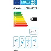 Foto van Wandschouwkap Pelgrim PSK925RVS