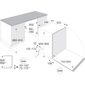 Foto van Volledig geïntegreerde vaatwasser Pelgrim GVWC232XLS