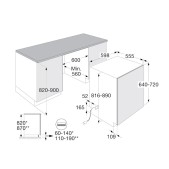 Foto van Volledig geïntegreerde vaatwasser Pelgrim GVWC361L