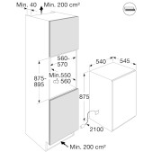 Foto van Inbouw koelkast Pelgrim PKS27088
