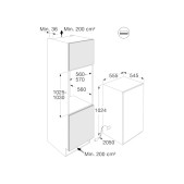 Foto van Inbouw vrieskast Pelgrim PVD25102N