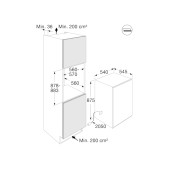 Foto van Inbouw vrieskast Pelgrim PVS24088L