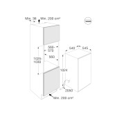 Foto van Inbouw vrieskast Pelgrim PVS24102N