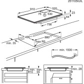 Foto van Inductiekookplaat AEG TK95II0FFB
