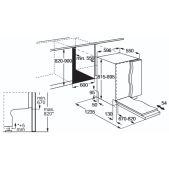 Foto van Volledig geïntegreerde vaatwasser AEG GI82ULM