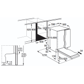 Foto van Volledig geïntegreerde vaatwasser AEG GI82BADEN