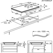 Foto van Inductie kookplaat AEG TO84IB00IT