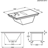 Foto van Inductie kookplaat AEG TT64CB00CB