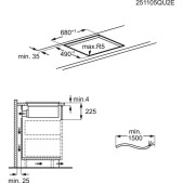 Foto van Inductie kookplaat AEG TCH74B01FB
