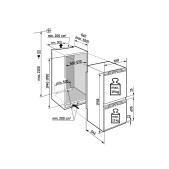 Foto van Inbouw koel-vries combinatie Liebherr ICNd 5603 Pure