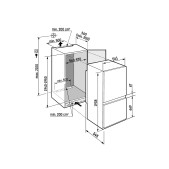 Foto van Inbouw koel-vries combinatie Liebherr ICNSd 5603 Pure