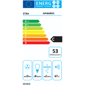 Foto van Wandschouwkap Etna AP460RVS