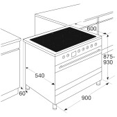 Foto van Inductie-electrofornuis Etna FI590RVS