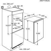 Foto van Inbouw koelkast AEG TK3SS101DC
