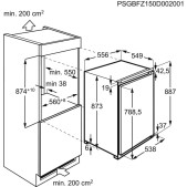 Foto van Inbouw vrieskast AEG TAB6L88EF