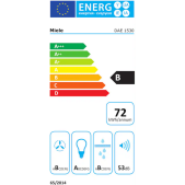 Foto van Afzuigkap integreerbaar Miele DAE 1530