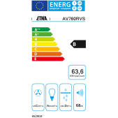 Foto van Vlakscherm afzuigkap Etna AV760RVS