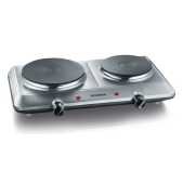 Foto van Kookplaat Severin DK1014 inox 2-pits