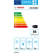 Foto van Afzuigunit Bosch DHL755BM Serie 4